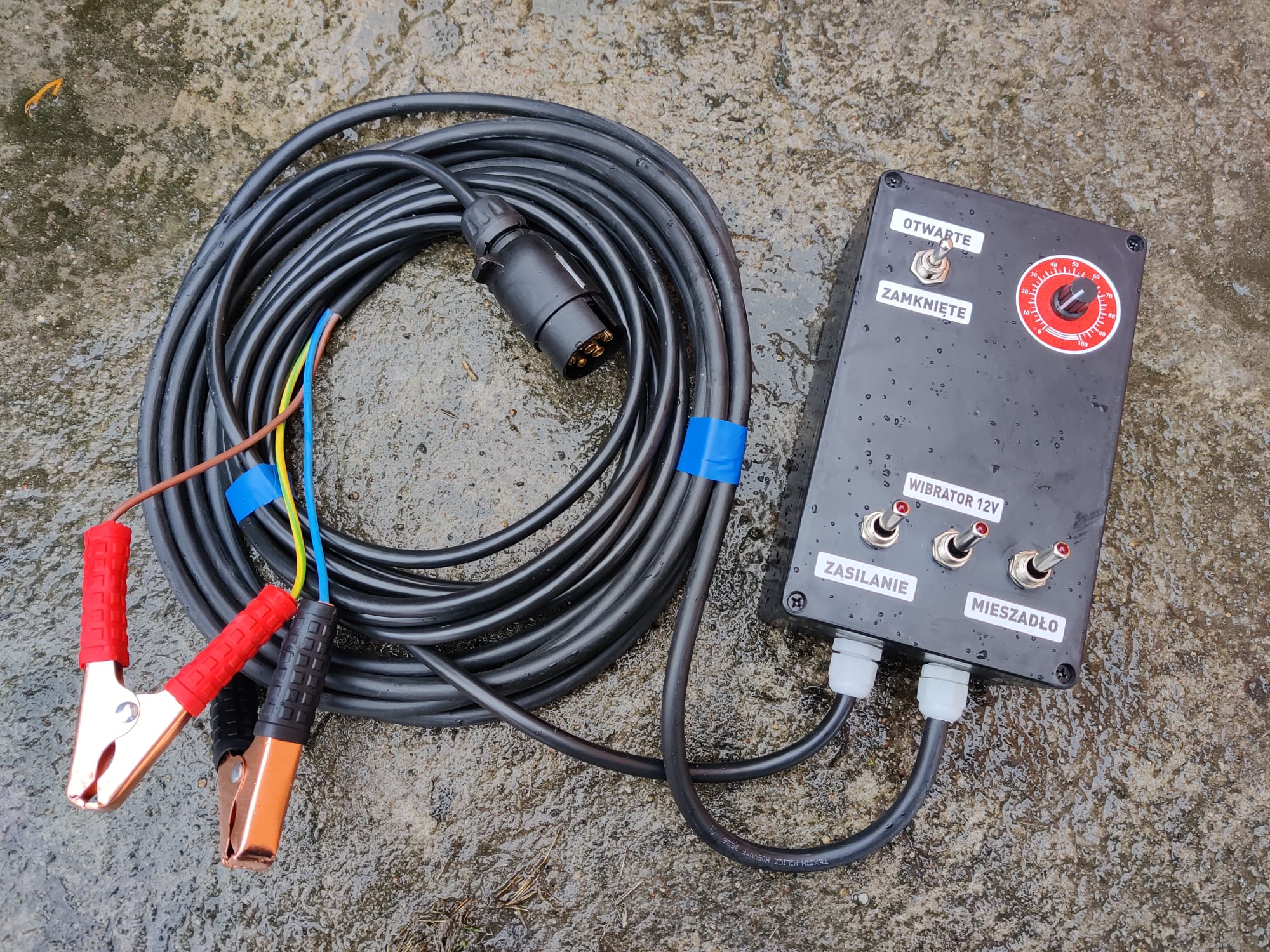 Salzstreuer Winterdienststreuer Saltdrog 110L mit Anbau an Quad, ATV, Anhänger, Traktor oder Auto – Bild 18