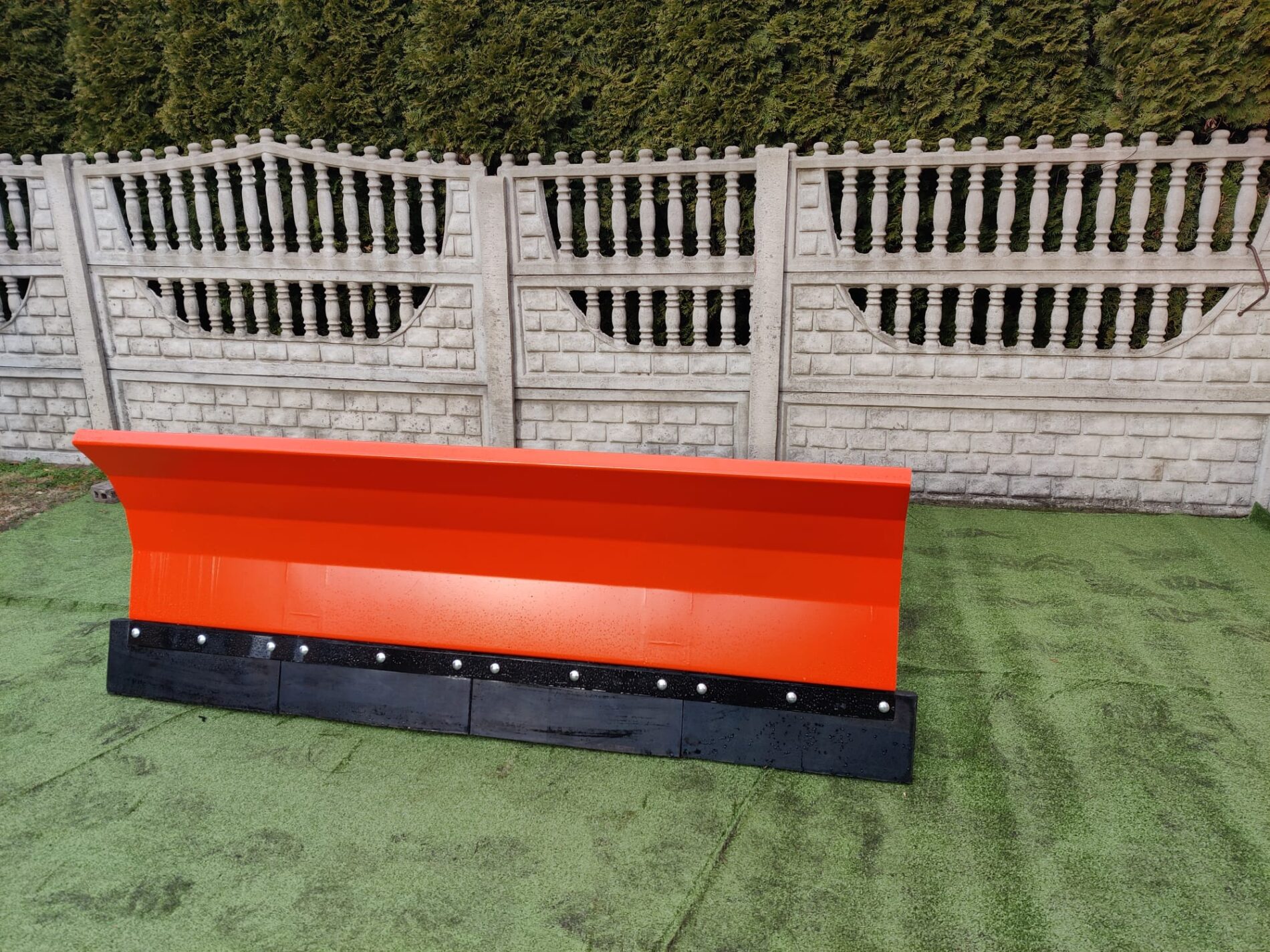 Schneepflug 2,0m mit federn mit hydraulik – Bild 4