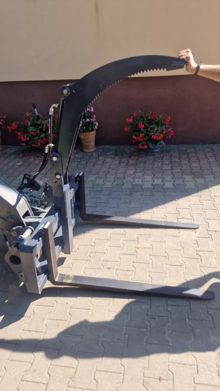 Niederhalter Stammgreifer 150cm Holzarm Forstgreifer Holzgreifer – Bild 6