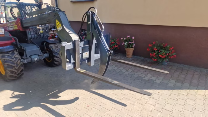 Niederhalter Stammgreifer 150cm Holzarm Forstgreifer Holzgreifer – Bild 2