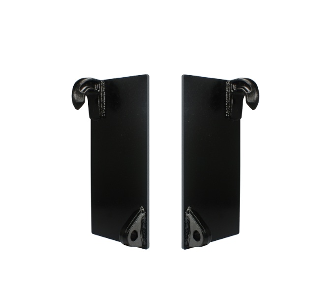 Koppelplatten 1x gekantet Koppelhaken Euroaufnahme Frontlader Frontladergeräte