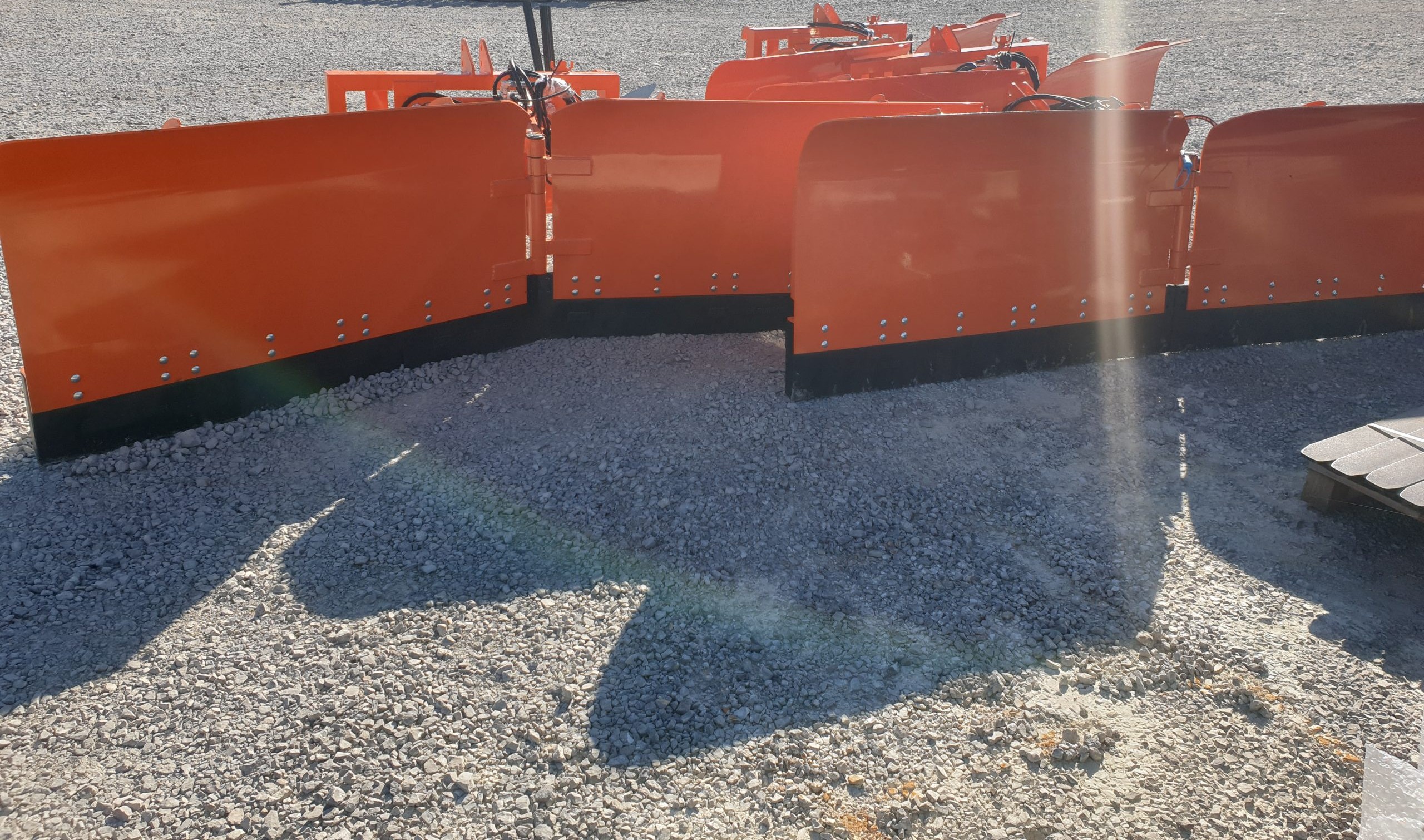 Schneepflug klappbar 2,6 m hydraulisch euroaufnahme – Bild 4