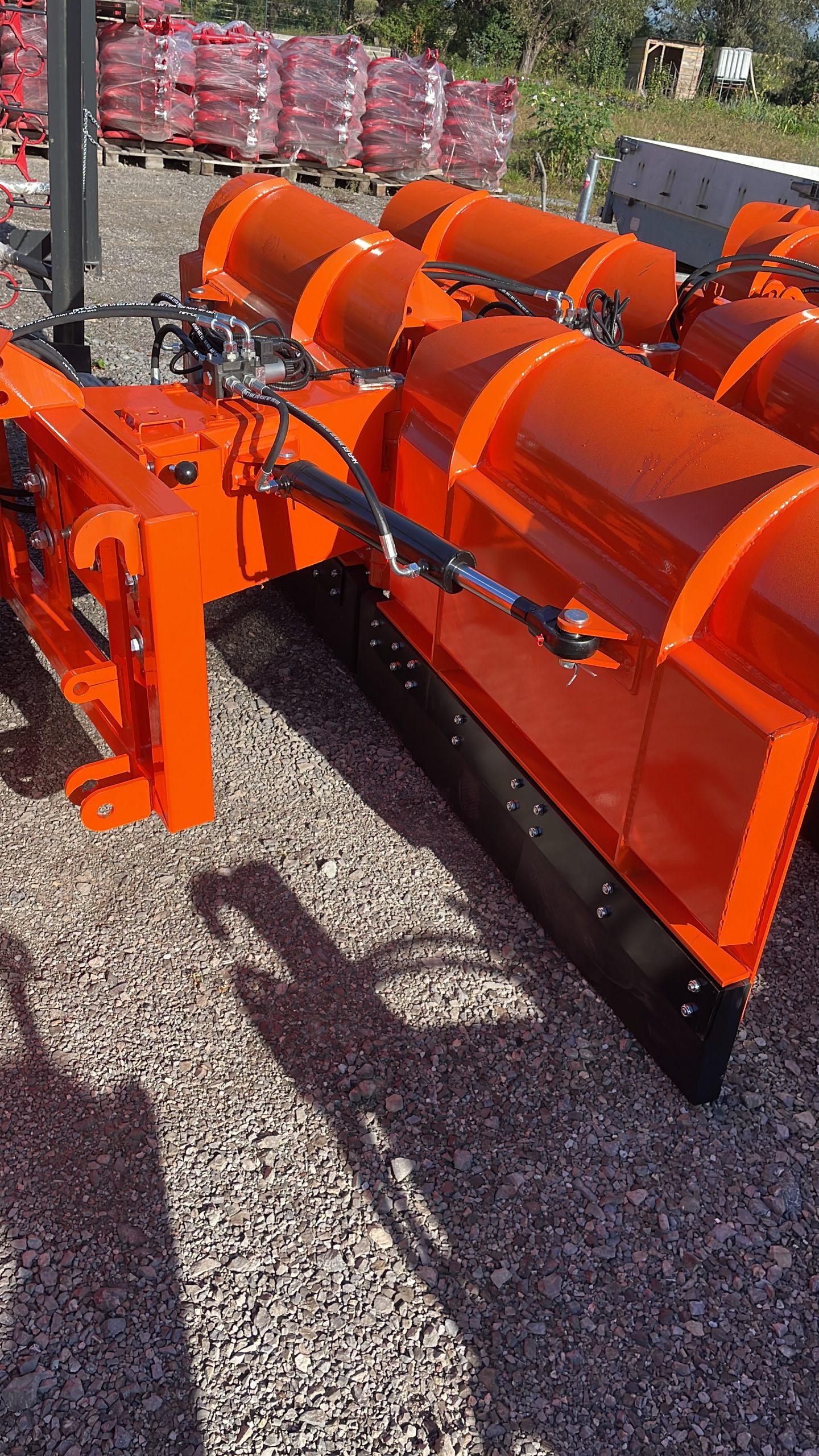 Schneepflug klappbar 2,6 m hydraulisch euroaufnahme – Bild 3